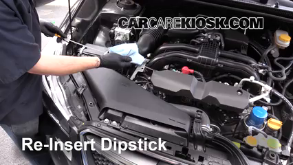 Oil & Filter Change Subaru Crosstrek (2013-2019) - 2016 Subaru